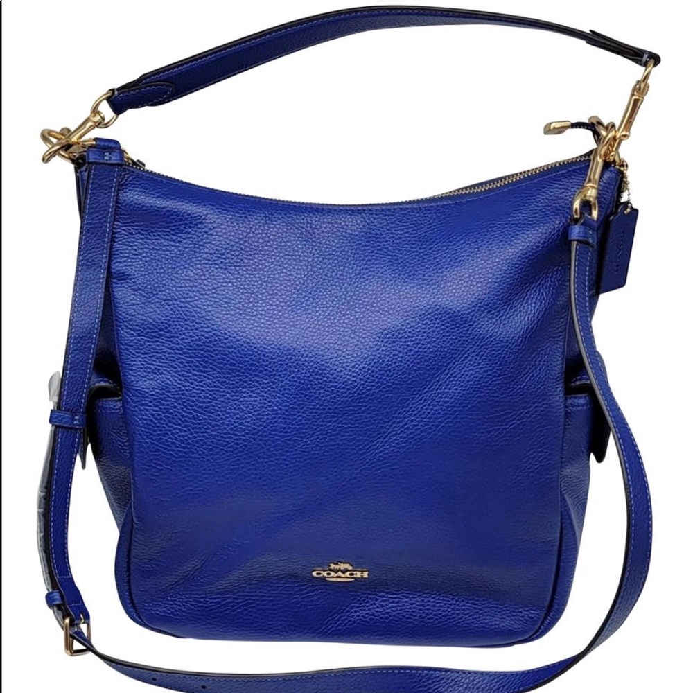 Coach Leather Pennie Shoulder Bag